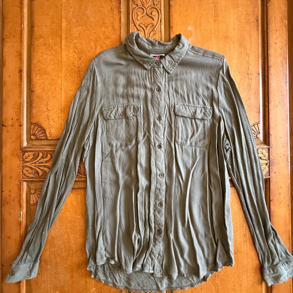 SO Khaki Casual Shirt